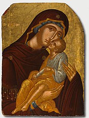 The Virgin and Child by Akotantos. Cleveland Art Museum
