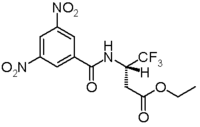 Enantiomer self-disproportionation (S)-trifluoromethyl substrate