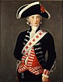 Godoy in 1788 as a Guardia de Corps, by Francisco Folch de Cardona