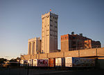 Guenther & Sons, Pioneer Brand flour mill and grain elevator