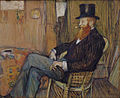 Henri de Toulouse-Lautrec: M. de Lauradour, 1897, Museum of Modern Art, New York