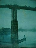 James McNeill Whistler, Nocturne in Blue and Gold: Old Battersea Bridge, 1872–1875
