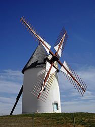 The windmill in Jard-sur-Mer