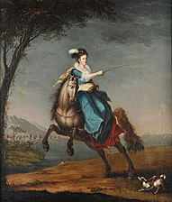 Retrato Equestre de D. Carlota Joaquina, 1817 (Museu Imperial)