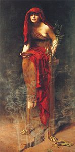 Priestess of Delphi - John Collier
