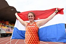 Jorinde van Klinken erzielte 54,33 m und schied damit aus