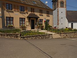 The town hall in Vœllerdingen