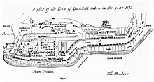 Map of Dundalk, 1675