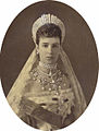 Maria Feodorovna Princess Dagmar of Denmark. by Sergei Lvovich Levitsky and Rafail Sergeevich Levitsky.(1881) The Di Rocco Wieler Private Collection, Toronto, Canada