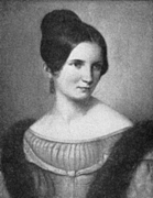 Die Tochter Marie Bessel-Erman im Jahr ihrer Ehelichung mit Adolf Erman 1834