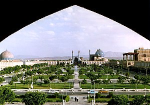 Meidān-e Naqsch-e Dschahan, auch Imam-Platz (Meidān-e Emām)