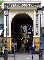 Entrance on Boulevard Montmartre