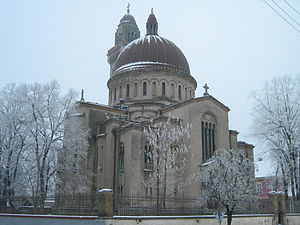 Orthodox Church of Holy Transfiguration by Svetozar Ivačković in Pančevo, 1878