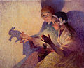Ferdinand du Puigaudeau: Chinesische Schatten, der Hase, 1895.