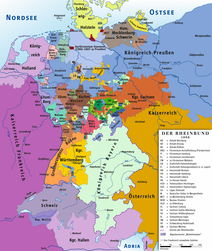 Der Rheinbund 1806