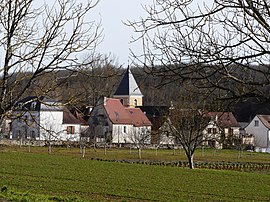 A general view of Saint-Pantaly-d'Excideuil