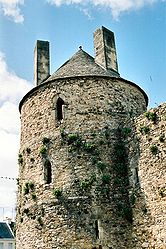 The chateau in Saint-Sauveur-le-Vicomte