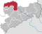 Lage des Landkreises Nordsachsen in Sachsen