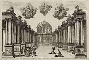 Act 5: Juno with Cephée and Persée, Jupiter, and Neptune with Cassiope and Andromède, in the heavens