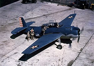 TBF-1 U.S. Navy Anfang 1942