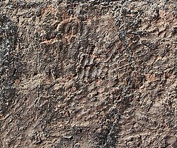 Tonto National Monument, AZ, hand prints on wall