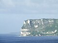 Two Lovers Point, a National Natural Landmark, is a sea cliff of coralline limestone in northern Guam