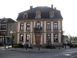 The town hall in Uckange
