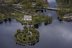 Vissefjärda Church and Memorial Park