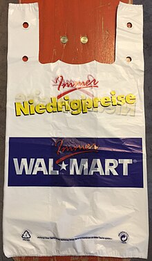Plastiktüten von Walmart Deutschland