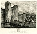 Wingfield Castle, Suffolk (Darstellung aus dem 19. Jhdt.)
