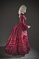 Bustle dress from 1870