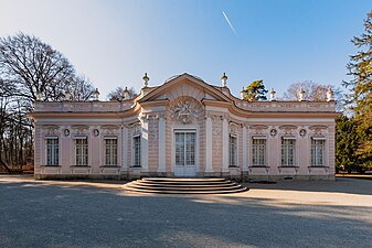 Amalienburg, Nymphenburg Palace Park, Munich, Germany, by François de Cuvilliés, 1734-1739[165]