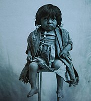 Apache May Slaughter (c. 1895–1900), orphaned by whites who killed her parents, was raised by the Slaughter family but died of burns from a fire.