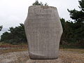 Image 30Memorial stone on Brownsea Island commemorating the first Scout encampment, Aug 1-9, 1907, Brownsea Island