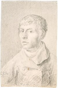 Selbstportrait Caspar David Friedrichs