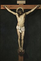 Cristo crucificado by Diego Velázquez, 1632, showing a Baroque return to realism and emotion in the depiction