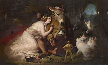 Scene from A Midsummer Night's Dream, c. 1850