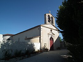 The church in Le Chay