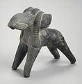 Elephant (terracotta) from Mathura, 3rd century BCE