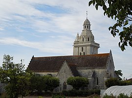 The church in Fléac-sur-Seugne