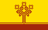 Flag of Chuvashia (29 April 1992)