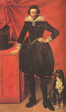 Portrait of Claude de Lorrain, Prince of Chevreuse by Frans Pourbus the Younger (1610)