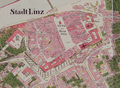 Linz. Franziszeische Landesaufnahme 2nd Military Survey c1835