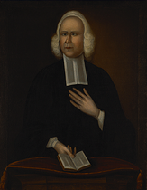 Portrait of George Whitefield, ca. 1750s, attributed to Badger (Harvard University)