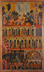 Transfiguration and Monastic Scenes 1603