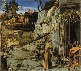 Saint Francis in the Desert Giovanni Bellini, c. 1480