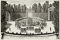 The first feast day ( Première Journée) at L'Île Enchantée (The Enchanted Island), given by Louis XIV at Royal Opera of Versailles (Versailles Theatre). Cruising by the Knights of Charlemagne (7 May 1664). Bibliothèque nationale de France, Paris.