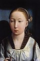 Porträt einer Frau (wahrscheinlich Johanna die Wahnsinnige oder Katharina von Aragón)
