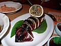 Ojingeo sundae, a variety of sundae (stuffed blood sausage), made with squid and various ingredients