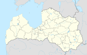 Lielvārde is located in Latvia